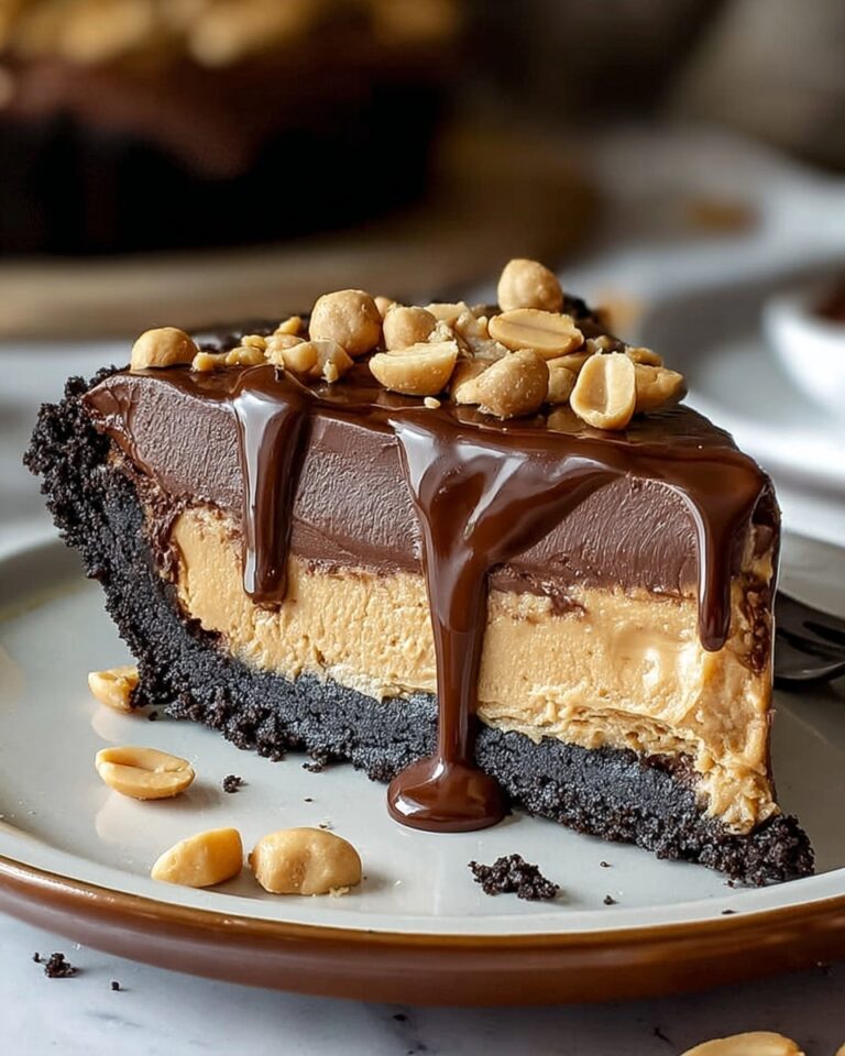 Hot Fudge Peanut Butter Pie Recipe