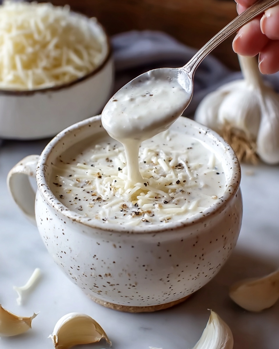 White Garlic Pizza Sauce Recipe - Recipe Image