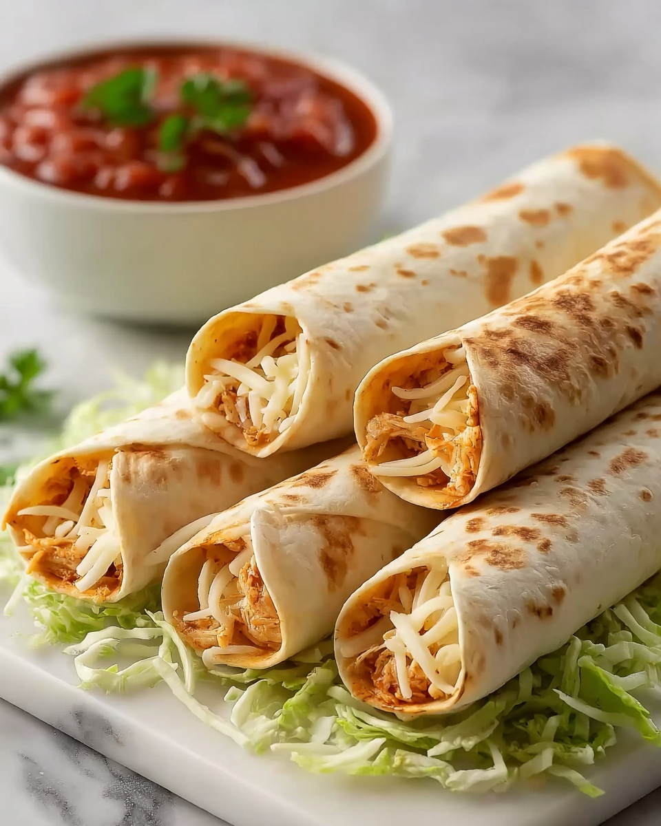 Easy Gluten-Free Chicken Taquitos Recipe - Recipe Image