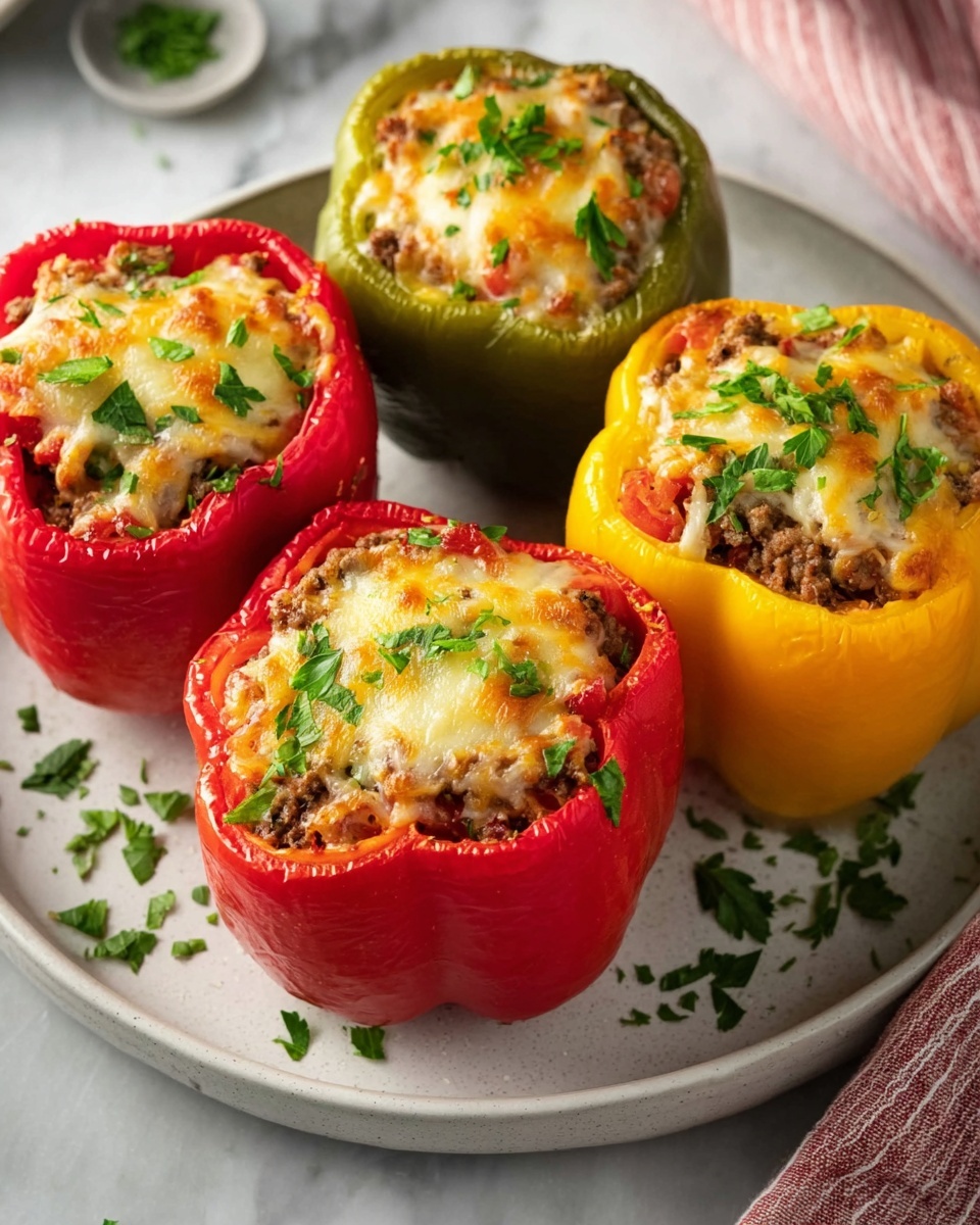 Classic Stuffed Bell Peppers Recipe - Recipe Image