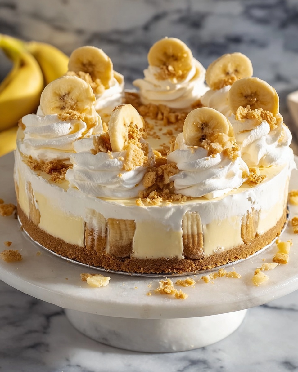Banana Pudding Cheesecake Recipe - Recipe Image