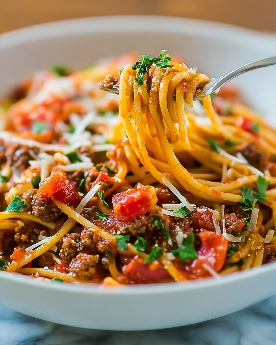Cowboy Spaghetti Recipe - Recipe Image
