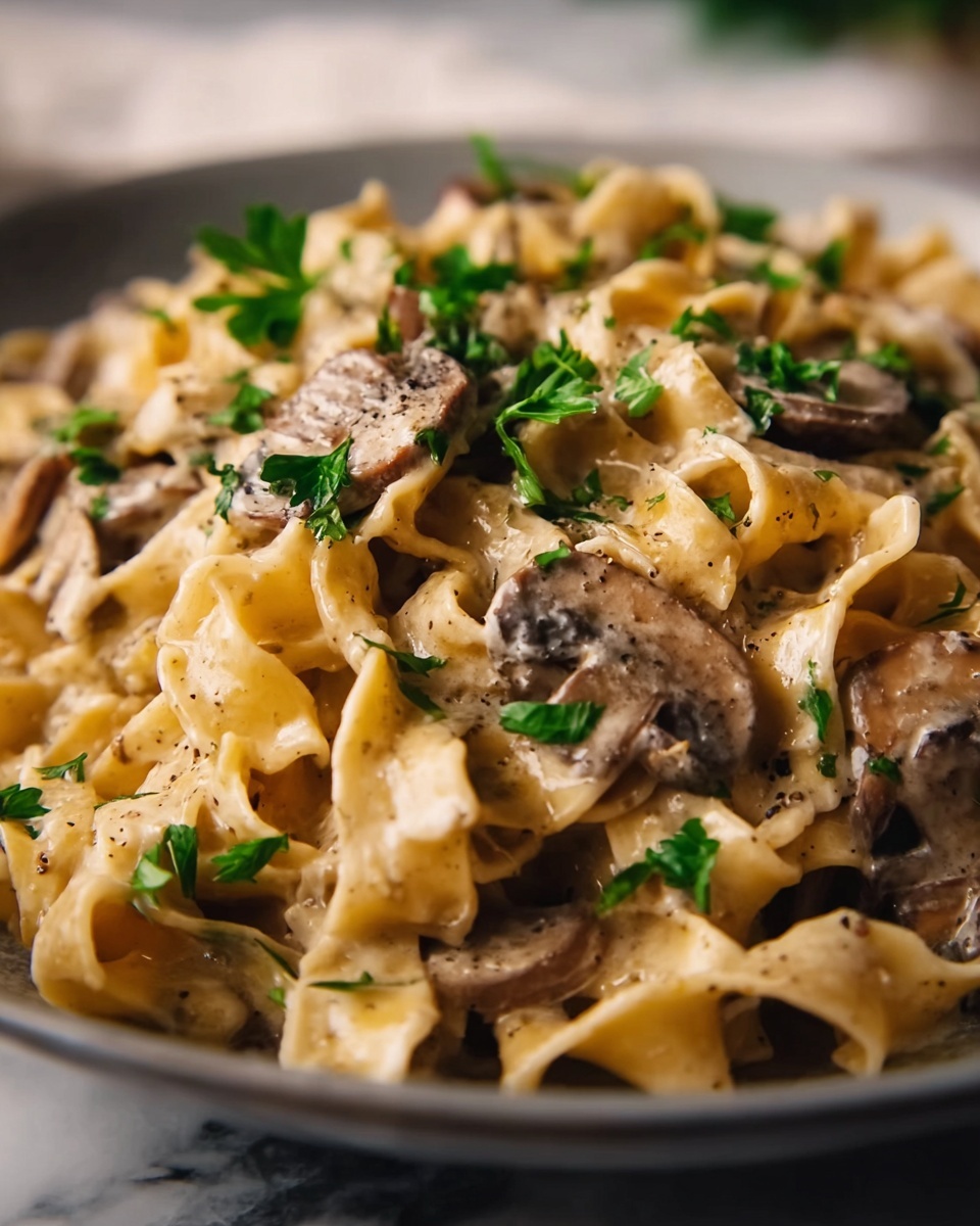 Beef and Mushroom Stroganoff Recipe - Recipe Image