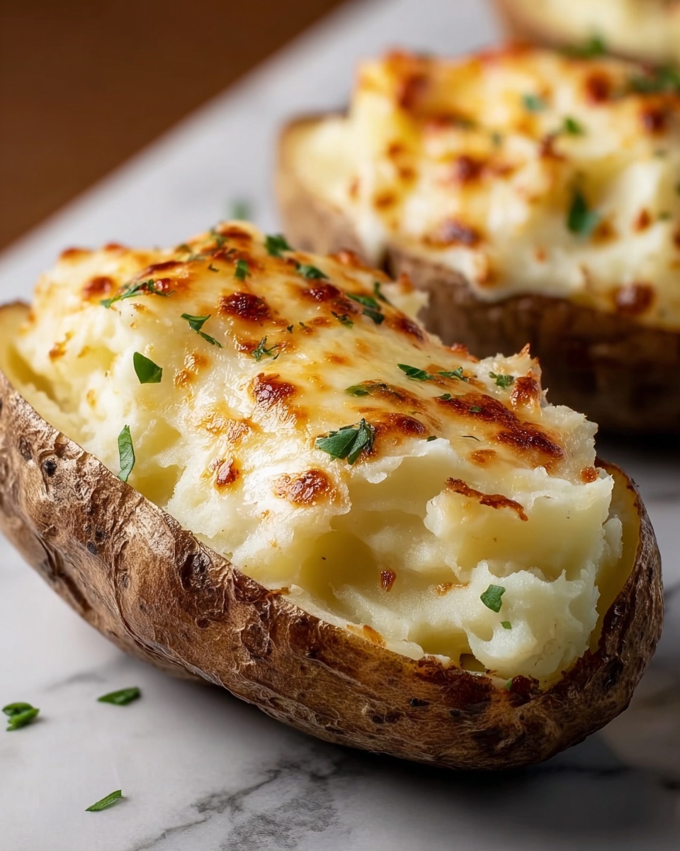 Twice-Baked Potatoes Recipe - Recipe Image