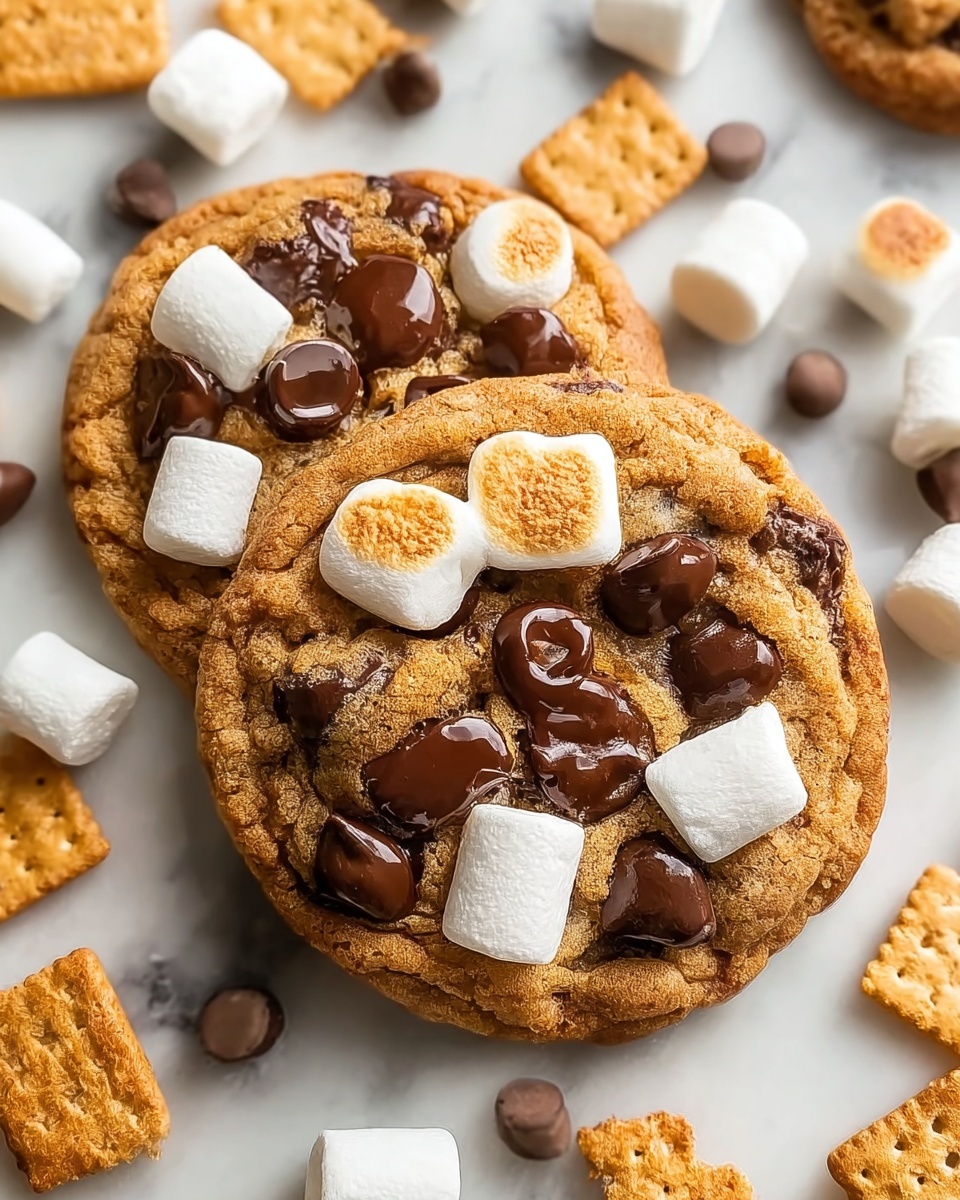 Pumpkin S’mores Cookies Recipe - Recipe Image