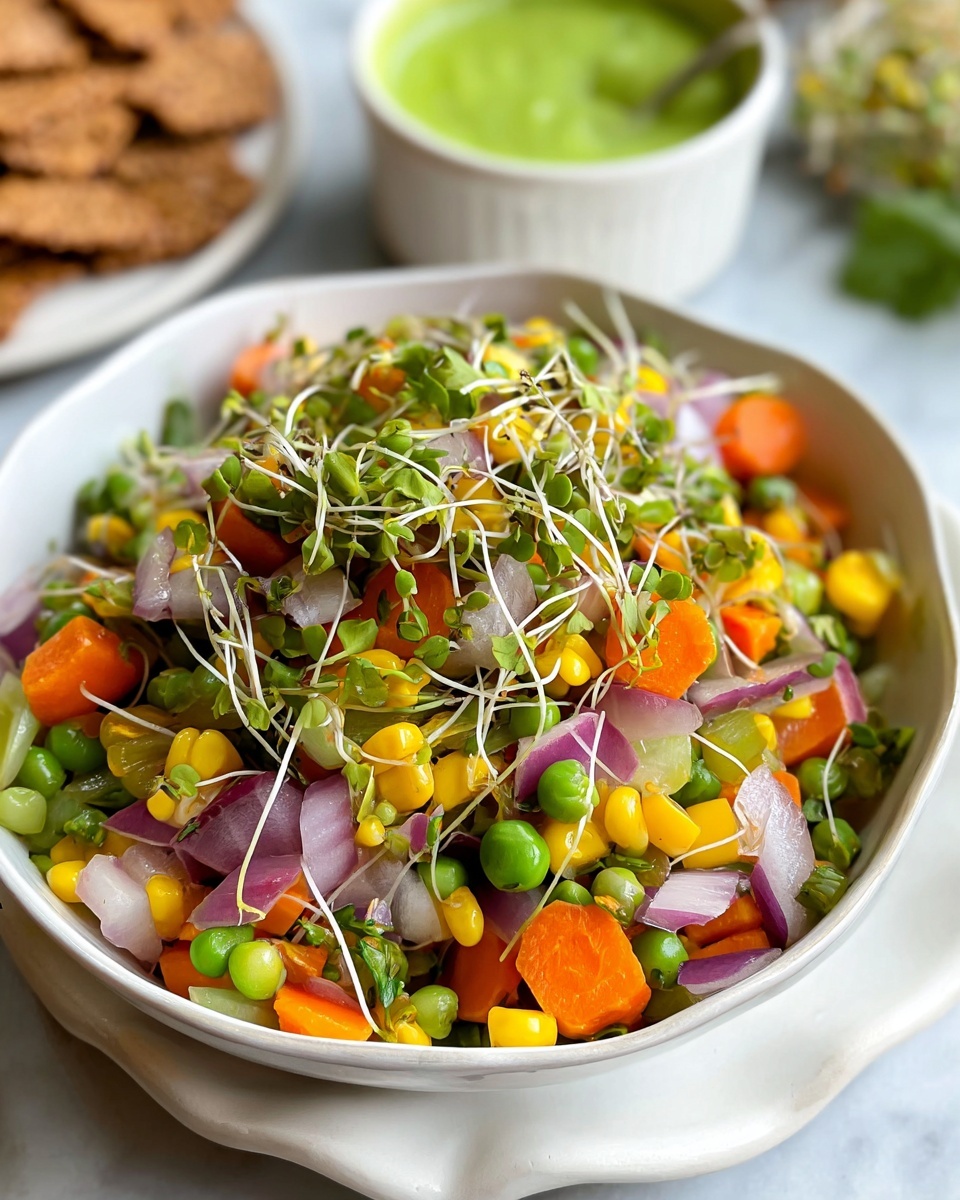 Sprouted Moong Salad Recipe - Recipe Image