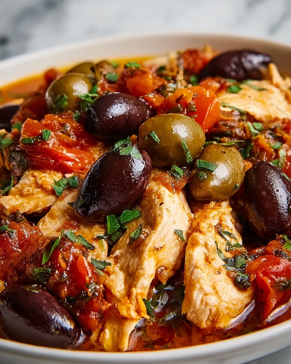 Slow Cooker Mediterranean Chicken Recipe - Recipe Image