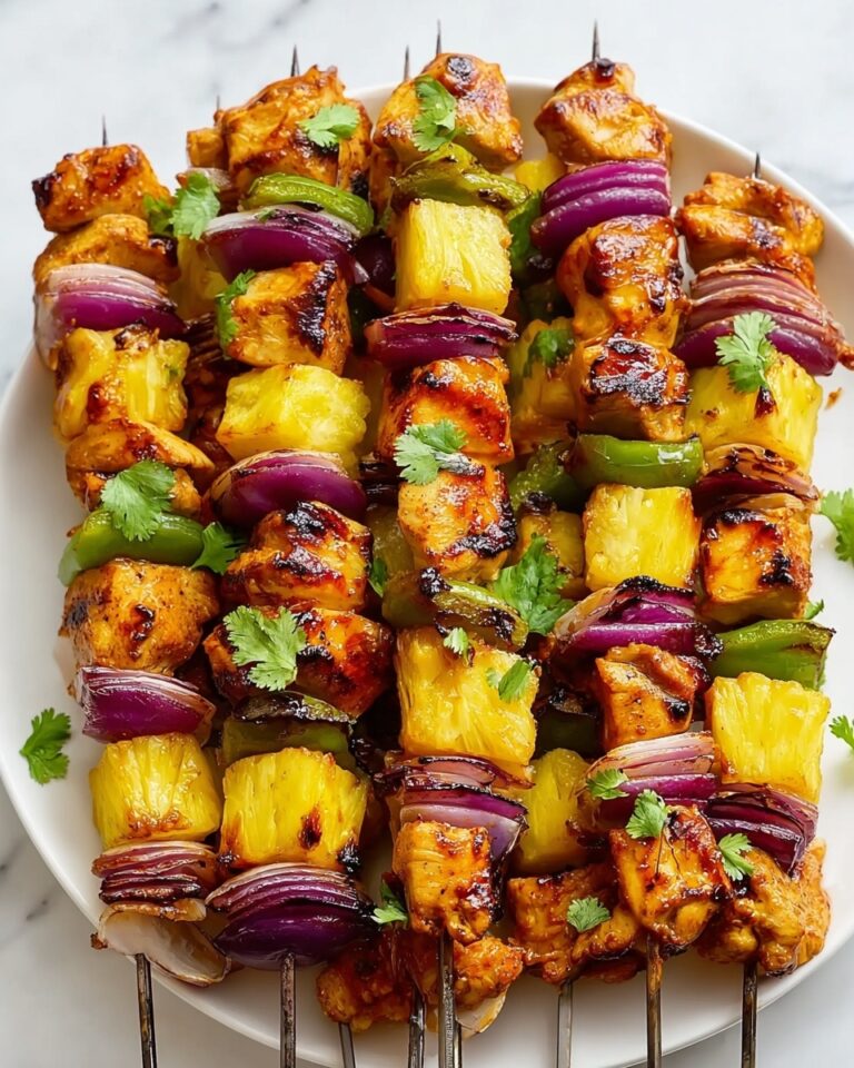 Hawaiian Chicken Kebabs Recipe