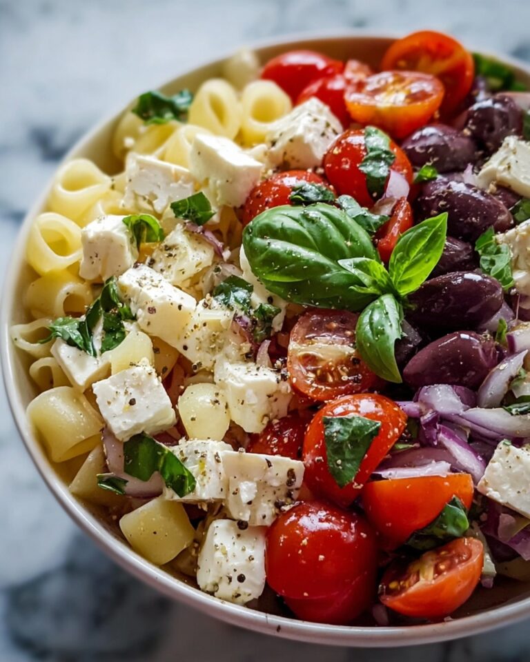 Greek Pasta Salad Recipe