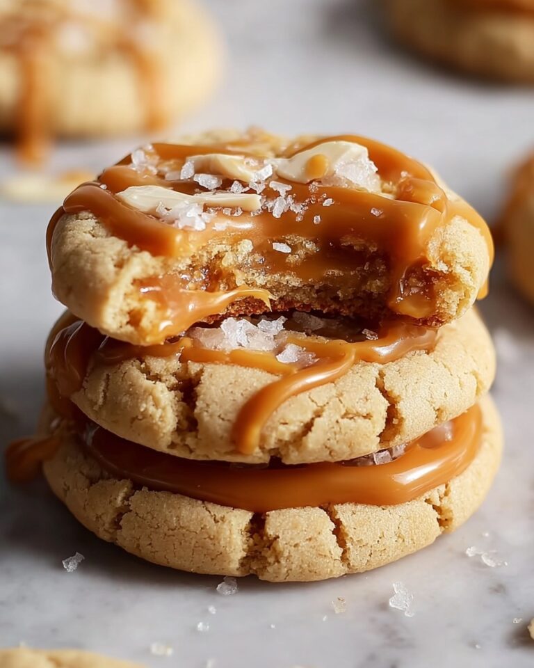 Salted Caramel Cheesecake Cookies Recipe