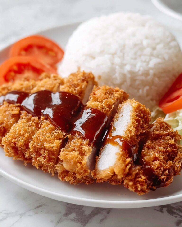 Crispy Chicken Katsu with Homemade Katsu Sauce Recipe