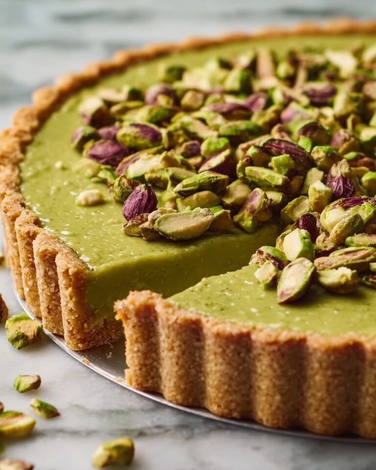 Pistachio Tart with Creamy Pistachio Paste Recipe