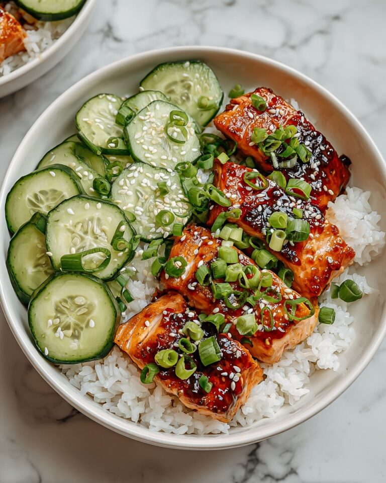 Spicy Salmon Bowls with Coconut Rice Recipe