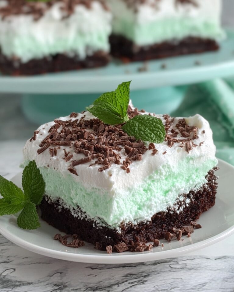 Andes Mint Poke Cake Recipe