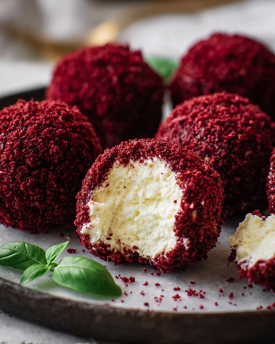 Red Velvet Cheesecake Bites Recipe - Recipe Image
