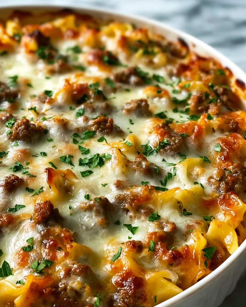 High Protein Spaghetti Casserole Recipe - Recipe Image