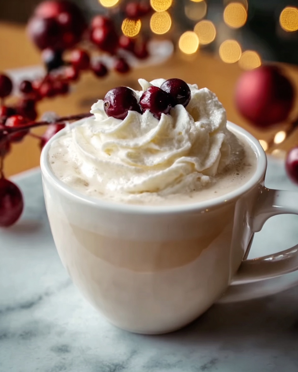 White Hot Chocolate Recipe - Recipe Image