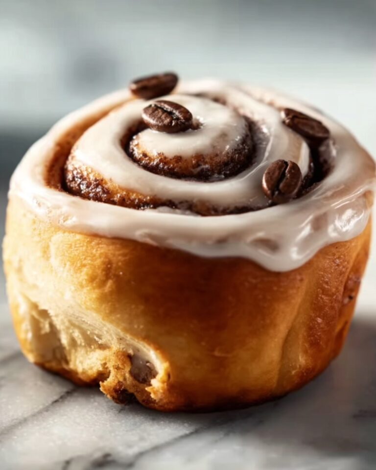 Coffee Cinnamon Rolls with Light Brown Coffee Frosting Recipe