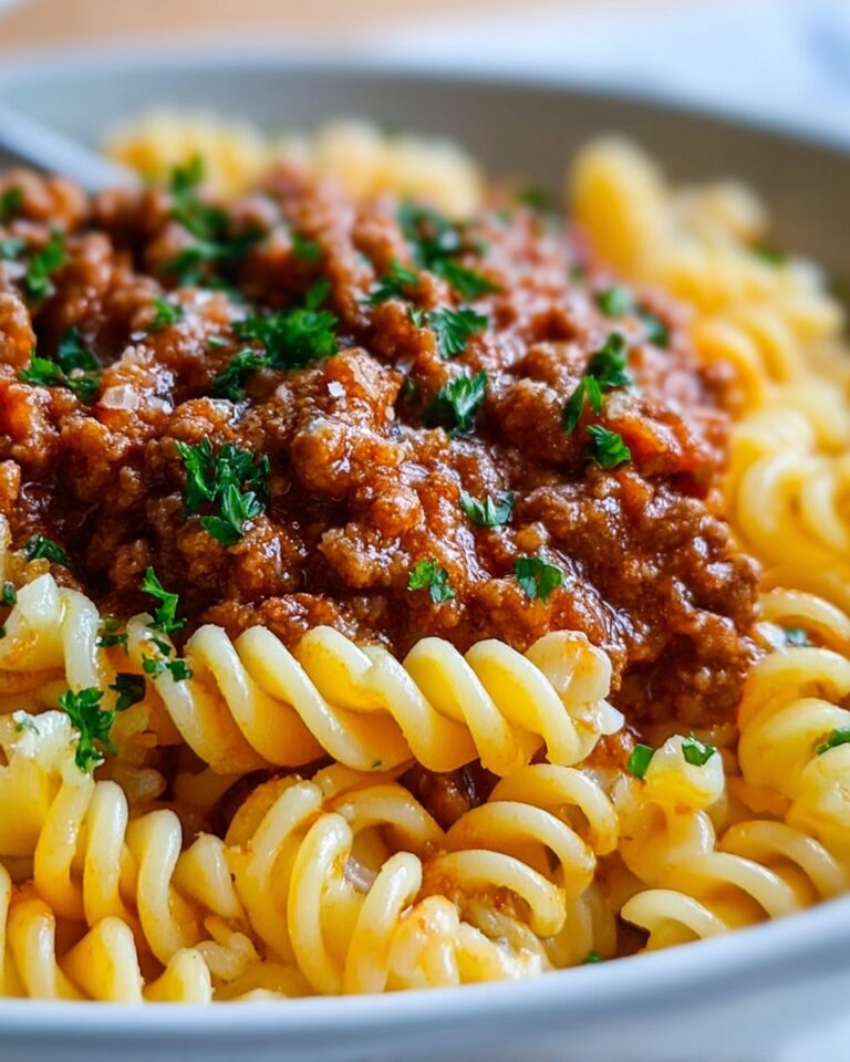 Quick Sloppy Joe Pasta Casserole Recipe