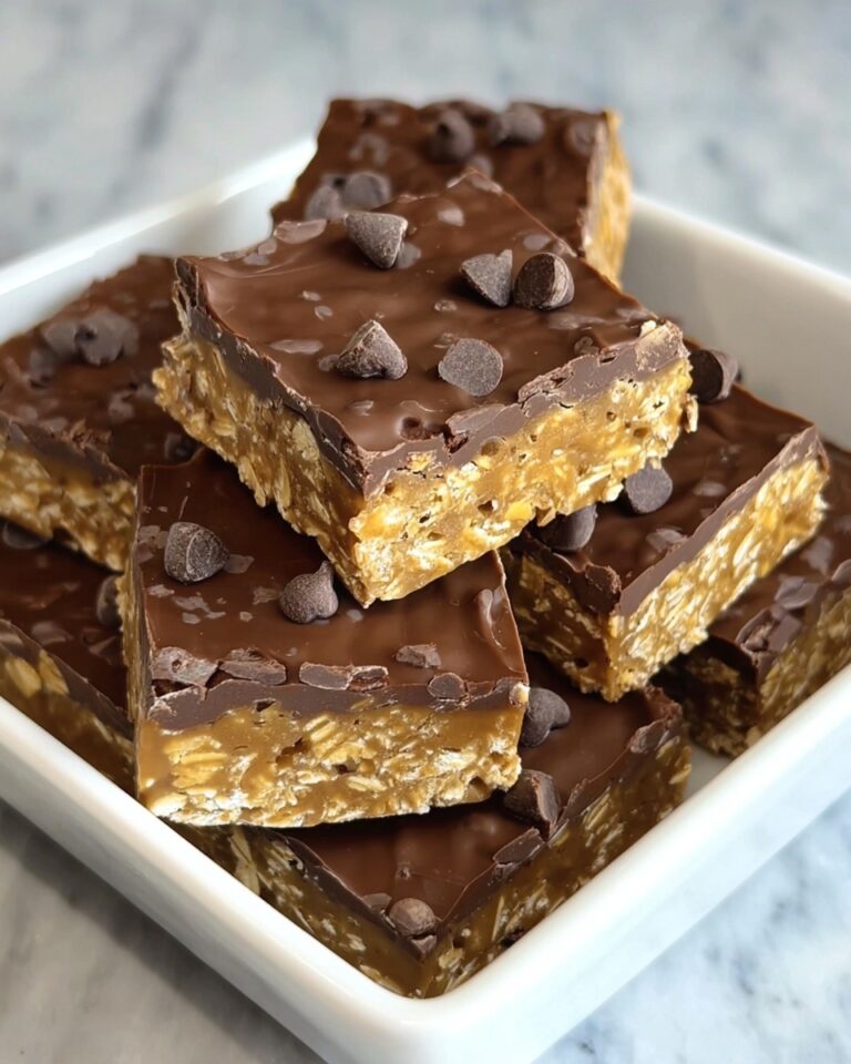 No-Bake Protein Bars with Chocolate Chips Recipe