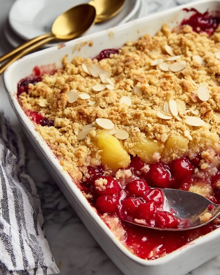 Easy Pineapple Cherry Dump Cake Recipe