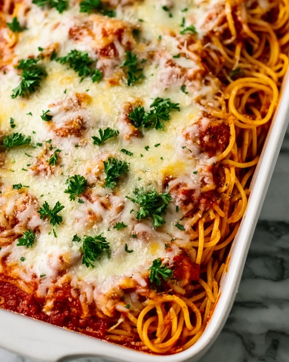 Baked Spaghetti with Cream Cheese Recipe - Recipe Image