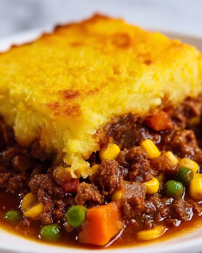 Sloppy Joe Cornbread Casserole Recipe