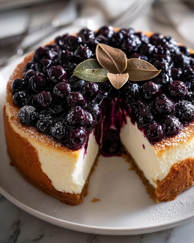 Blueberry Ricotta Pudding Cake Recipe
