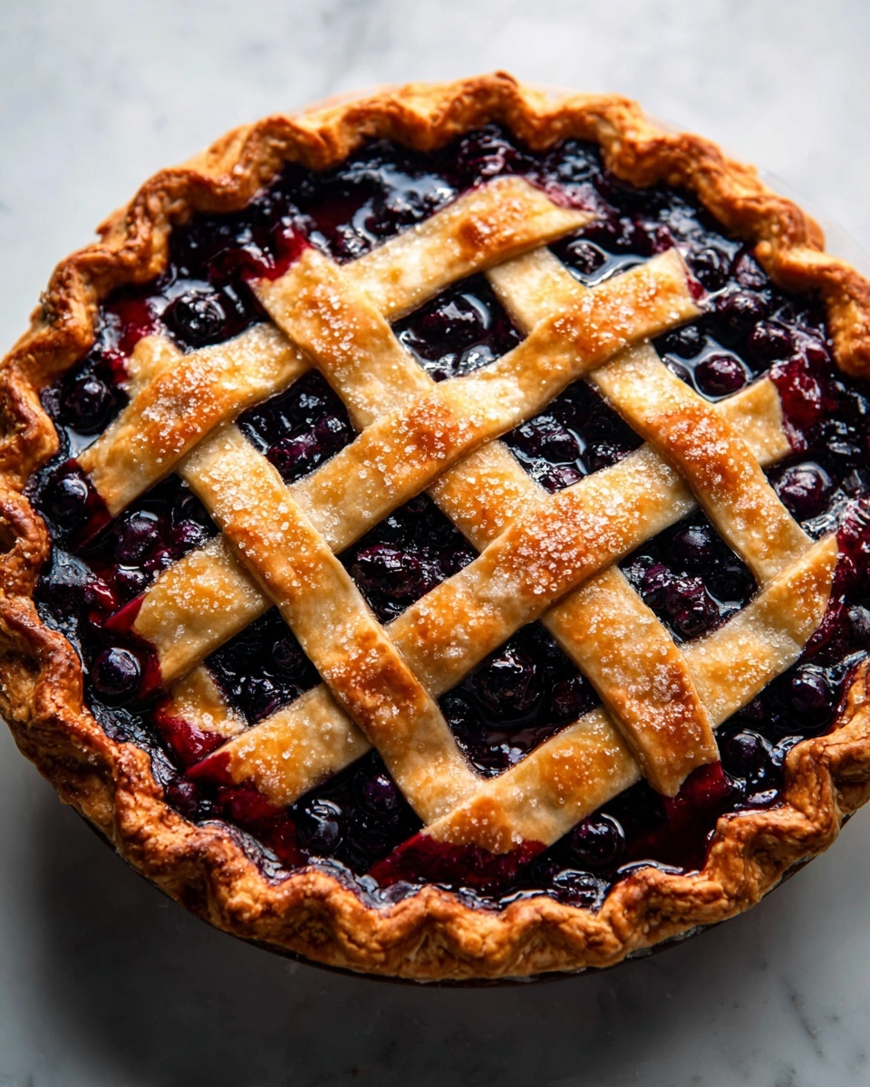 The Ultimate Blueberry Pie Recipe for Pure Homemade Bliss Recipe - Recipe Image