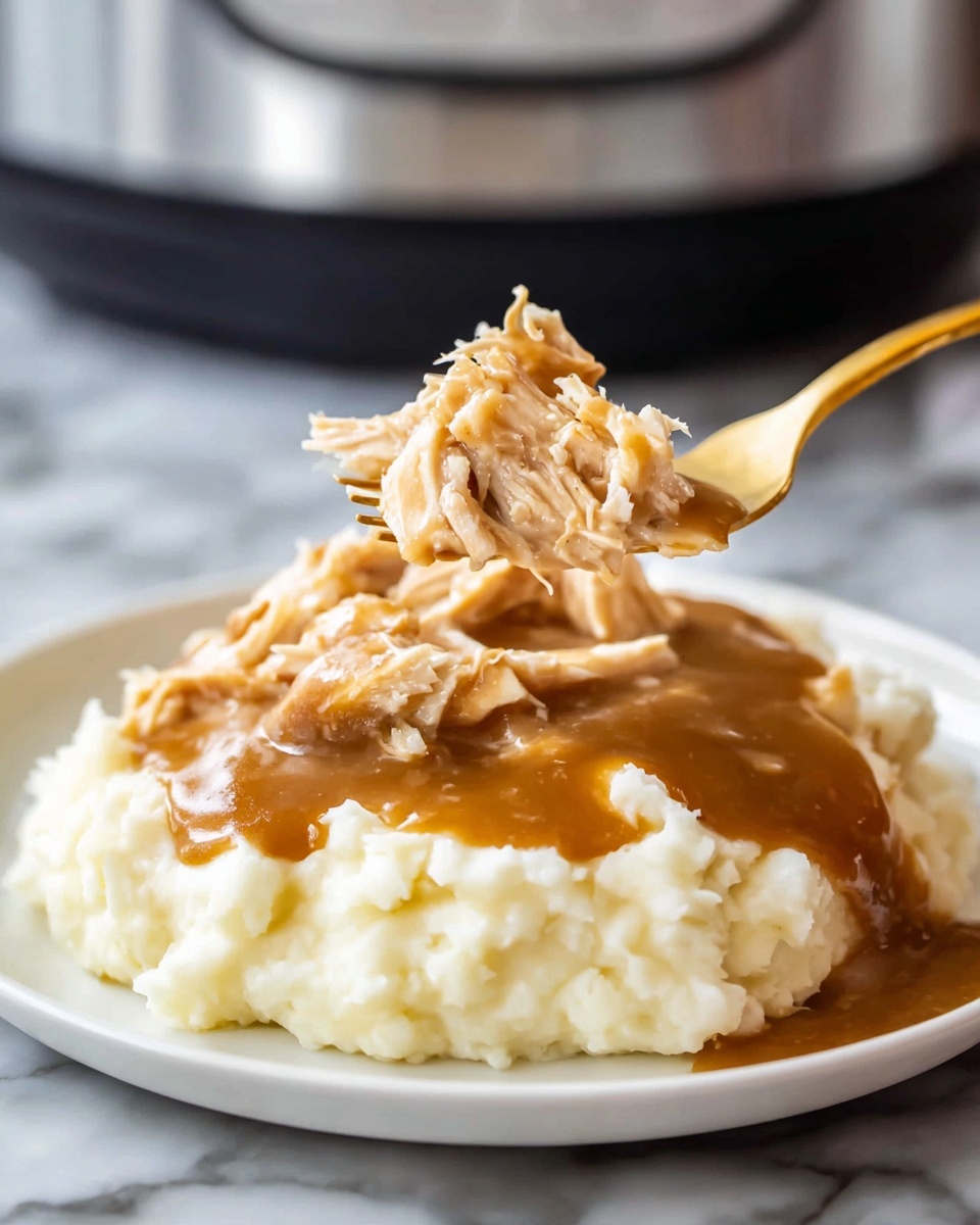 Crock Pot Chicken and Gravy Recipe - Recipe Image