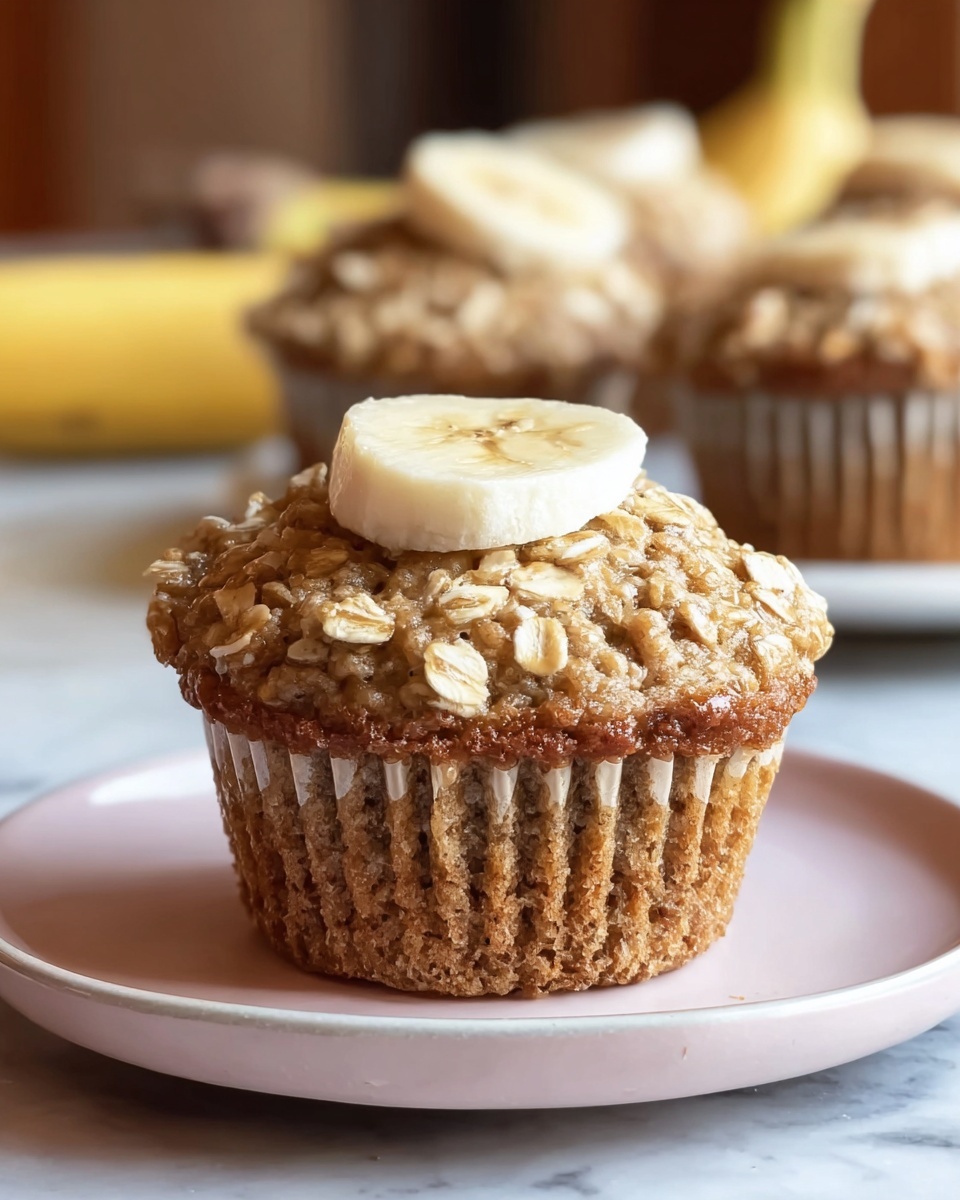 Banana Oatmeal Muffins Recipe - Recipe Image