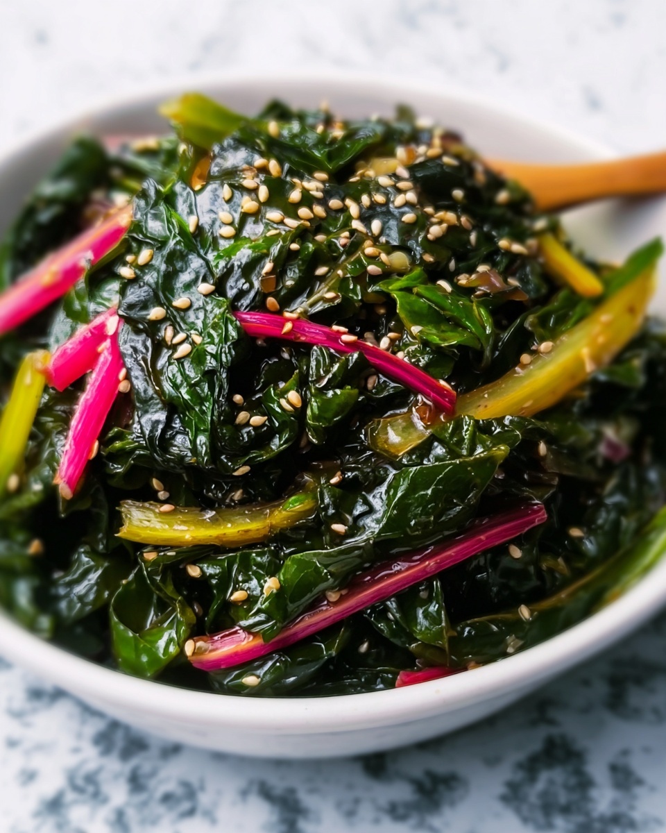 Sesame Sautéed Swiss Chard Recipe - Recipe Image