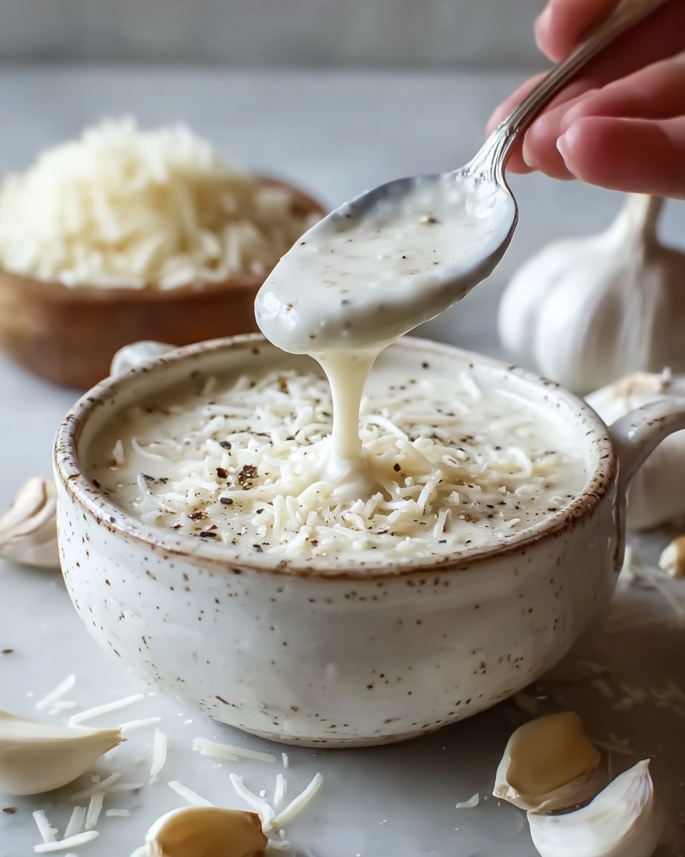 White Garlic Pizza Sauce Recipe - Recipe Image