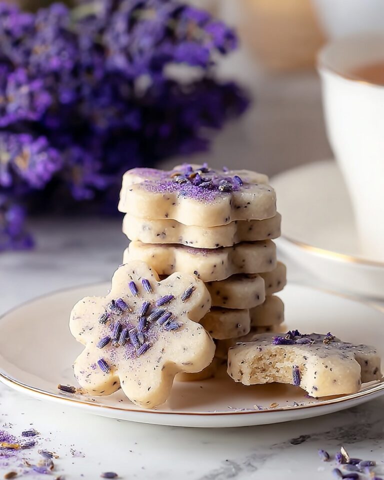 Lavender Shortbread Cookies Recipe