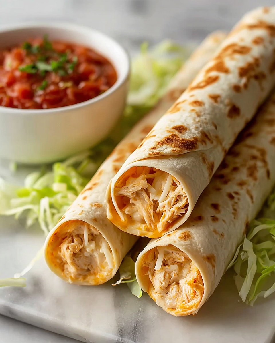 Easy Gluten-Free Chicken Taquitos Recipe - Recipe Image
