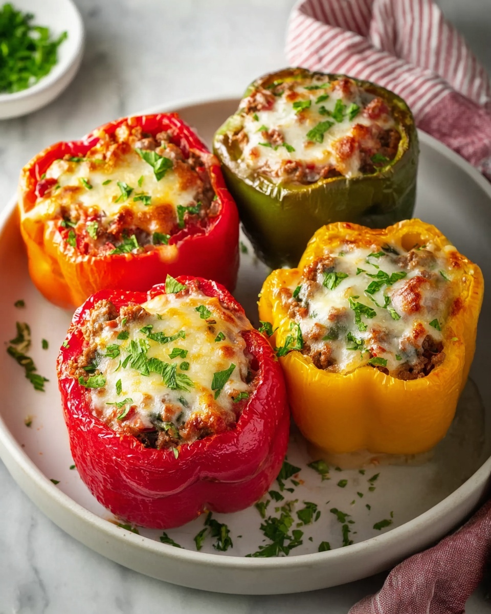 Classic Stuffed Bell Peppers Recipe - Recipe Image