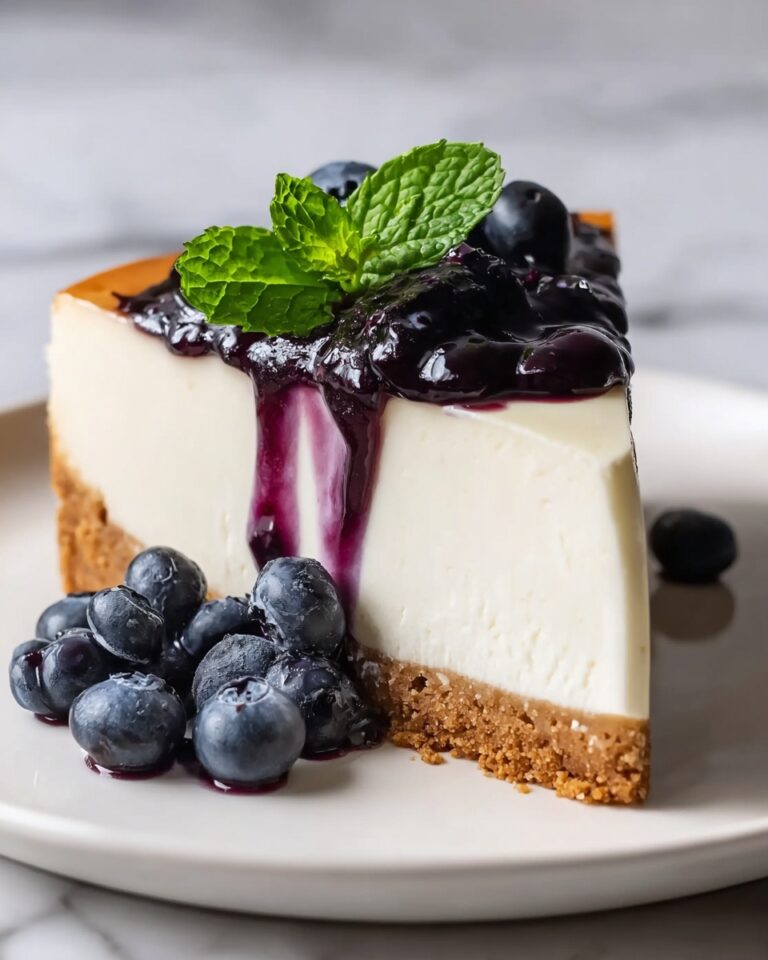No-Bake Blueberry Cheesecake Recipe
