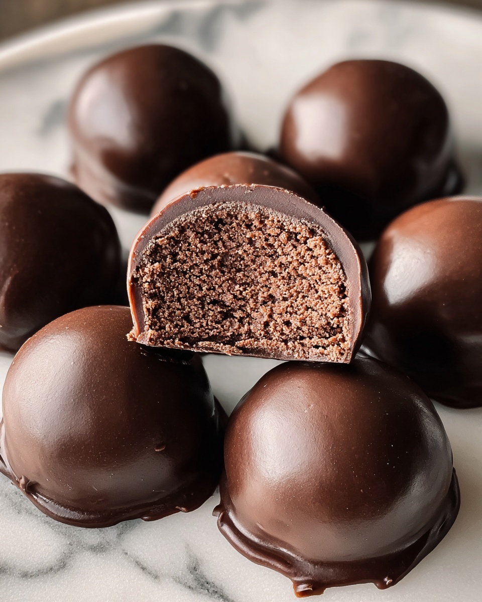 Decadent Chocolate Snack Balls Recipe - Recipe Image