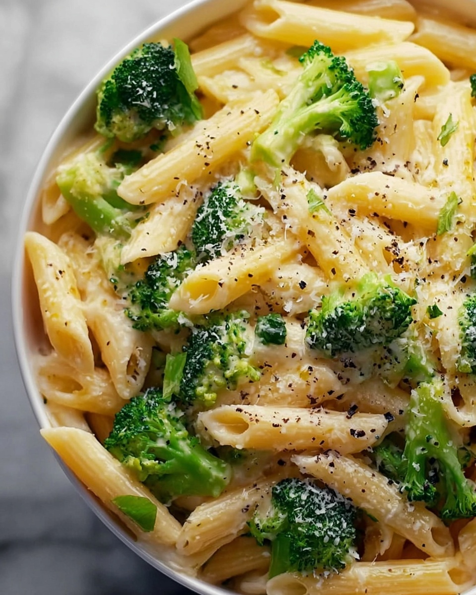 Quick Broccoli Pasta: Creamy & Cheesy Delight Recipe - Recipe Image