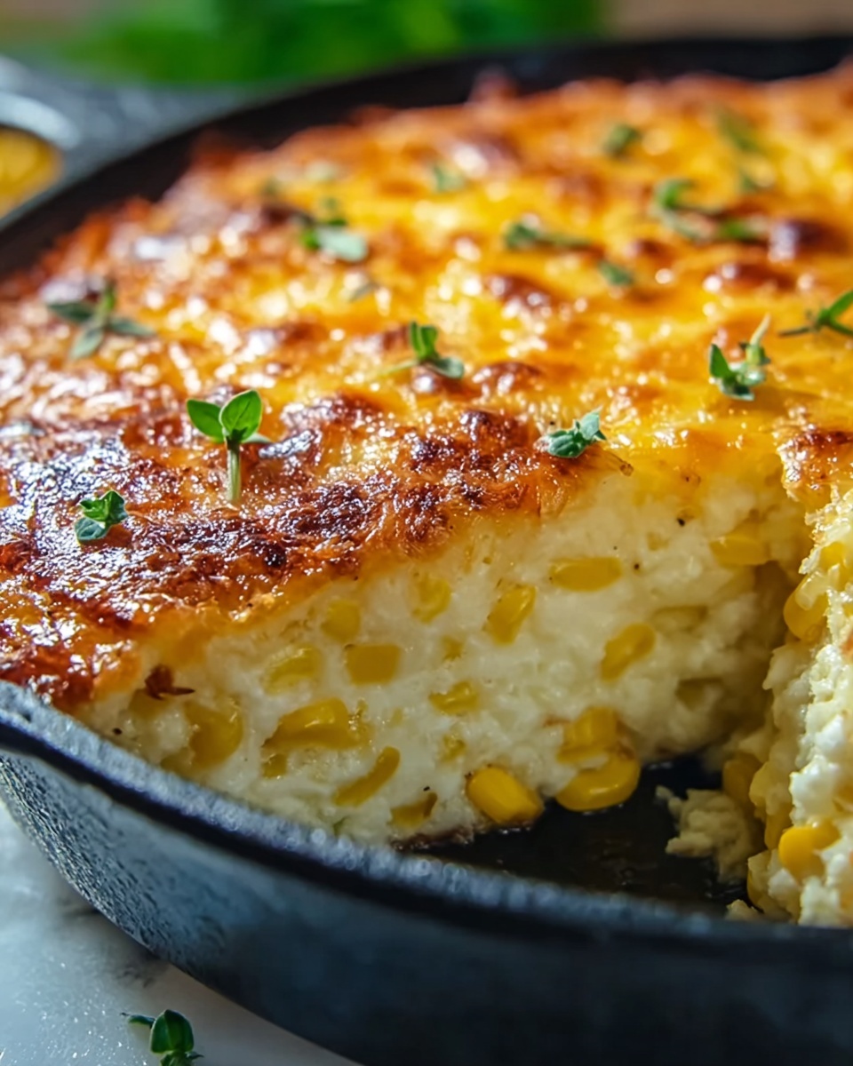 Cream Cheese Corn Casserole Recipe - Recipe Image