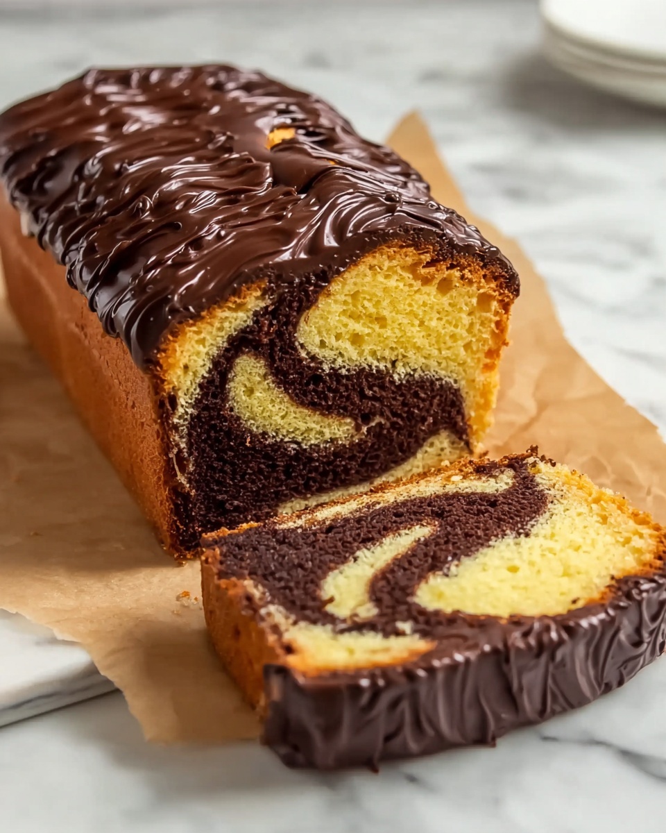Delicious Marble Cake Recipe - Recipe Image