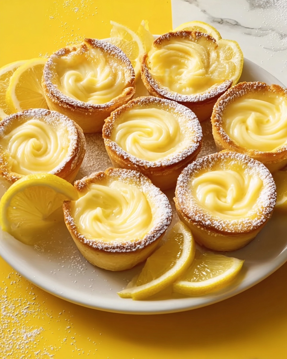 Lemon Custard Cake – A Deliciously Zesty Treat Recipe - Recipe Image