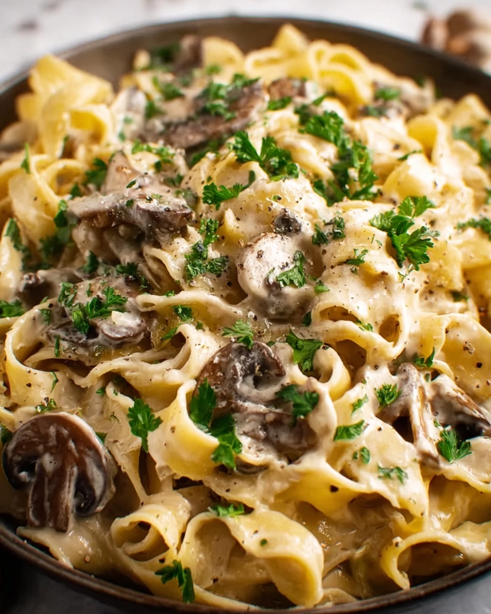 Beef and Mushroom Stroganoff Recipe - Recipe Image