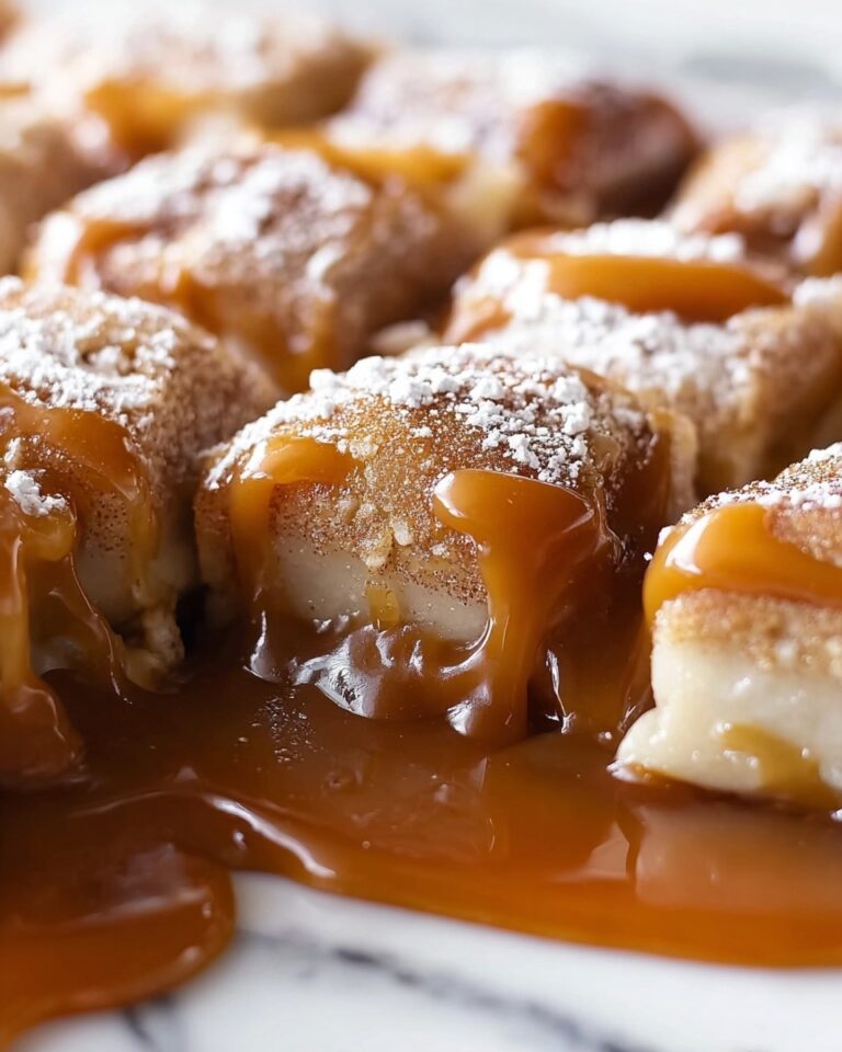Caramel Apple Cinnamon Roll Dump Cake Recipe