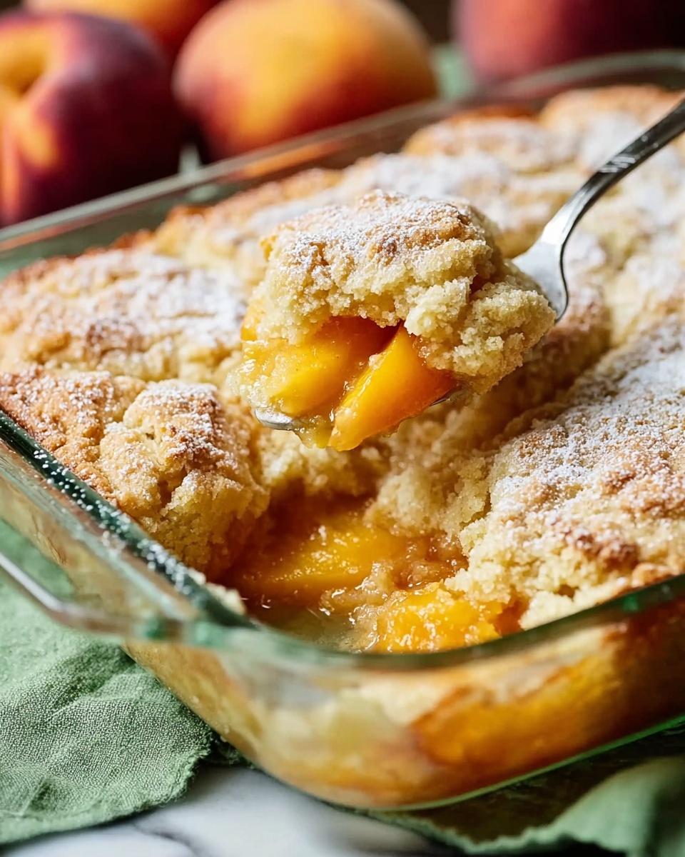 Fresh Peach Cobbler Recipe - Recipe Image
