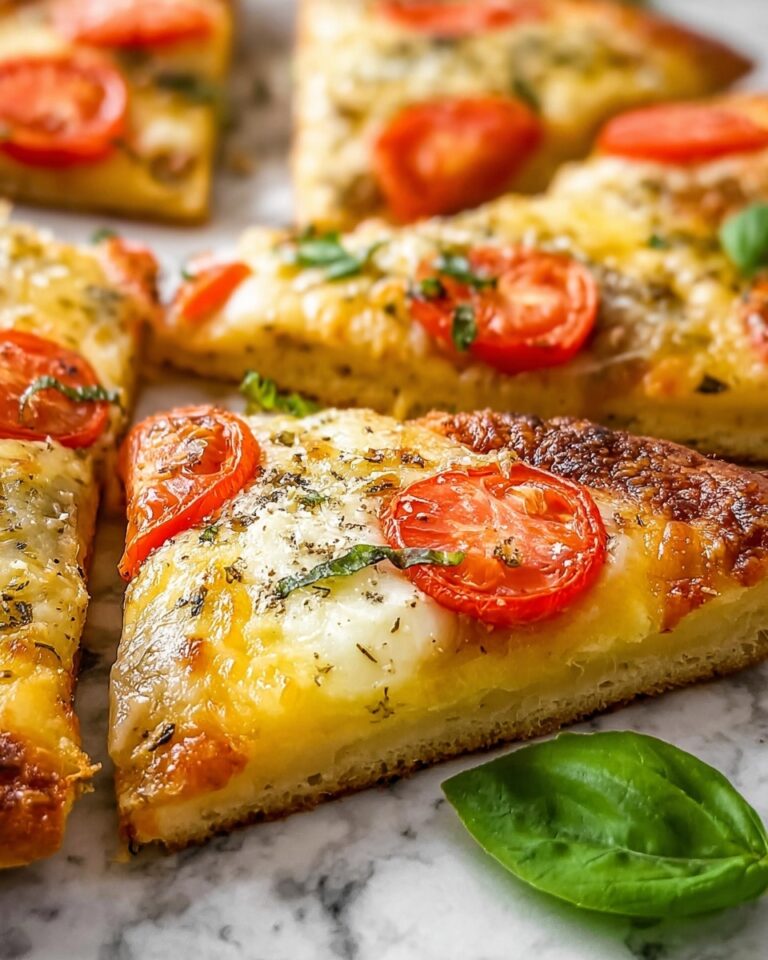 Breakfast Pizza with Scrambled Eggs, Bacon, and Fresh Herbs Recipe