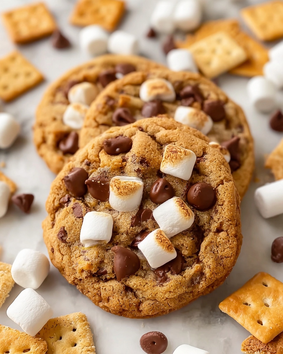 Pumpkin S’mores Cookies Recipe - Recipe Image