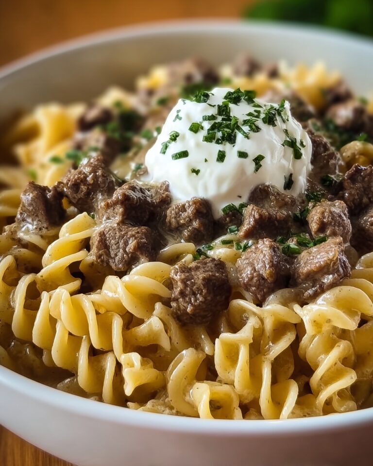 Sour Cream Beef Noodle Casserole Recipe