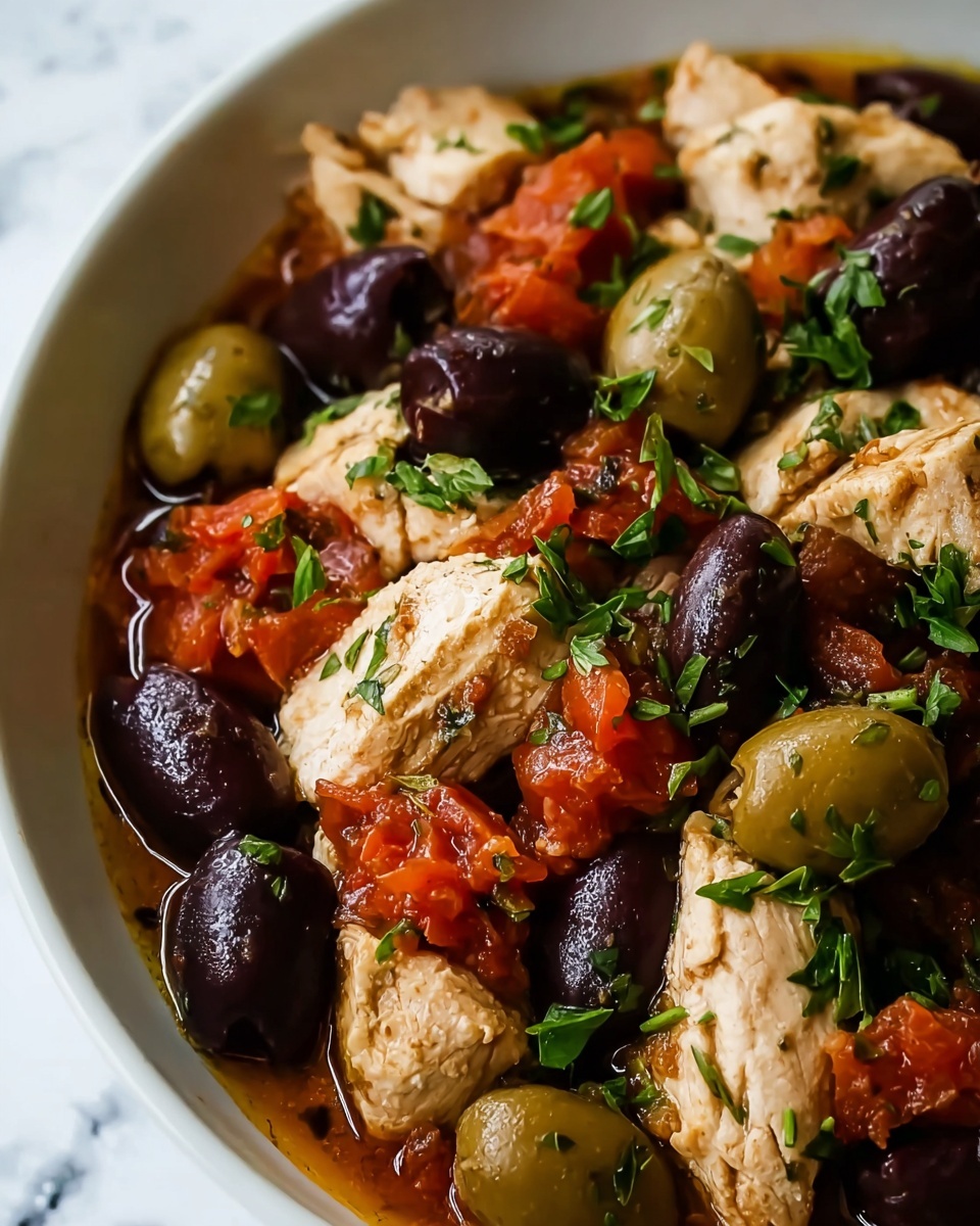 Slow Cooker Mediterranean Chicken Recipe - Recipe Image