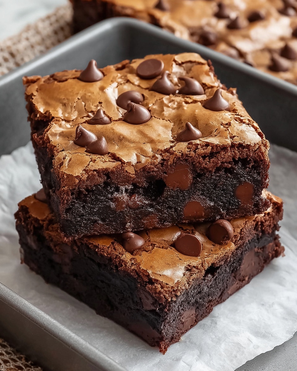 Chocolate Chip Cookie Brownies Recipe - Recipe Image